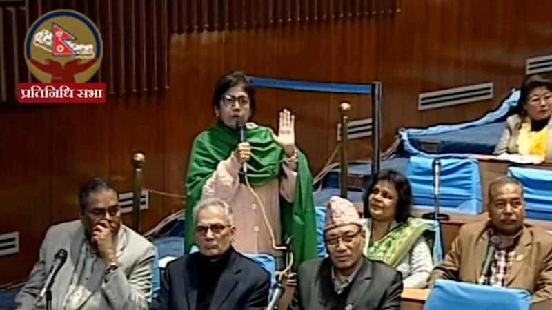 नेकपामाथि खनिइन् सरिता गिरी