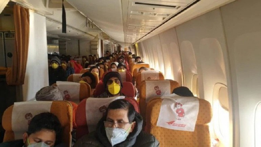 चीनबाट ३२३ जना भारतीयको उद्धार