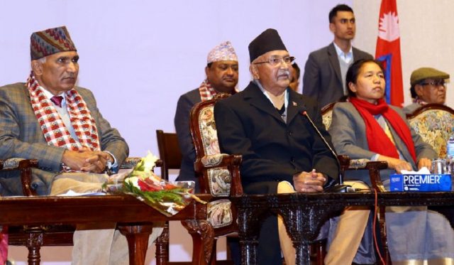 नेकपाले मात्रै न्याय, समानता र समृद्धि दिन सक्छ: प्रधानमन्त्री