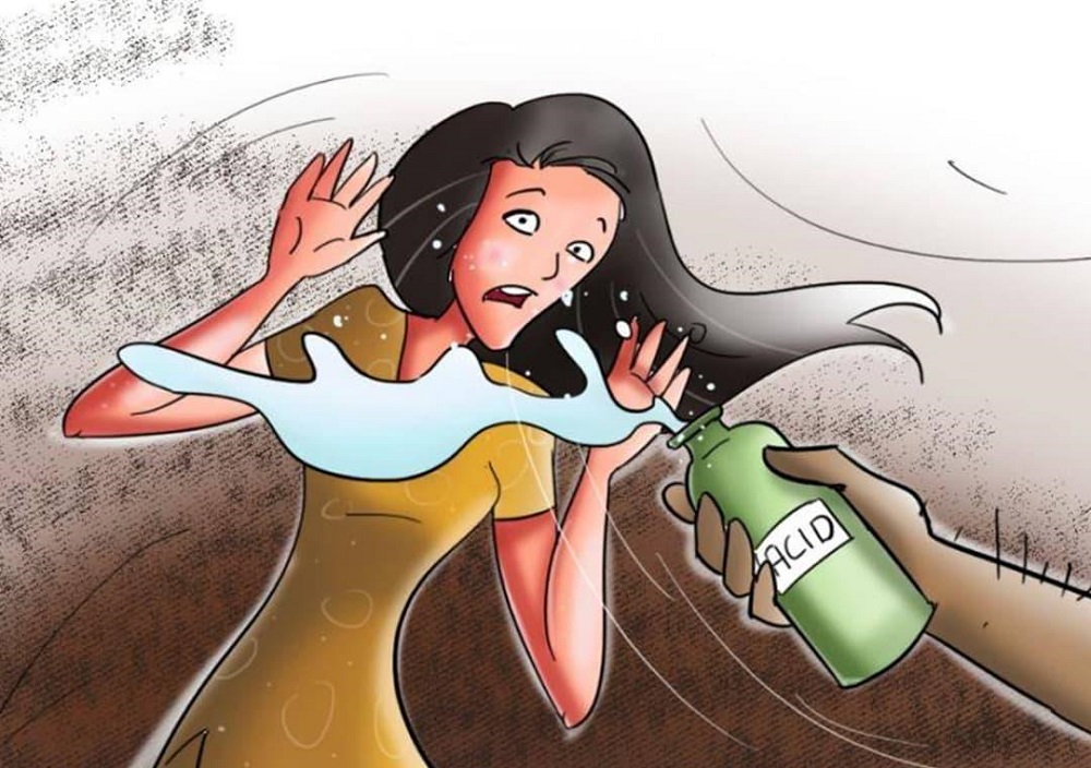 महिलामाथि तेजाब प्रहार