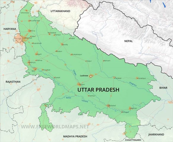नेपालसँग सीमा जोडिएको उत्तर प्रदेशमा कोरोना भाइरसको संक्रमण