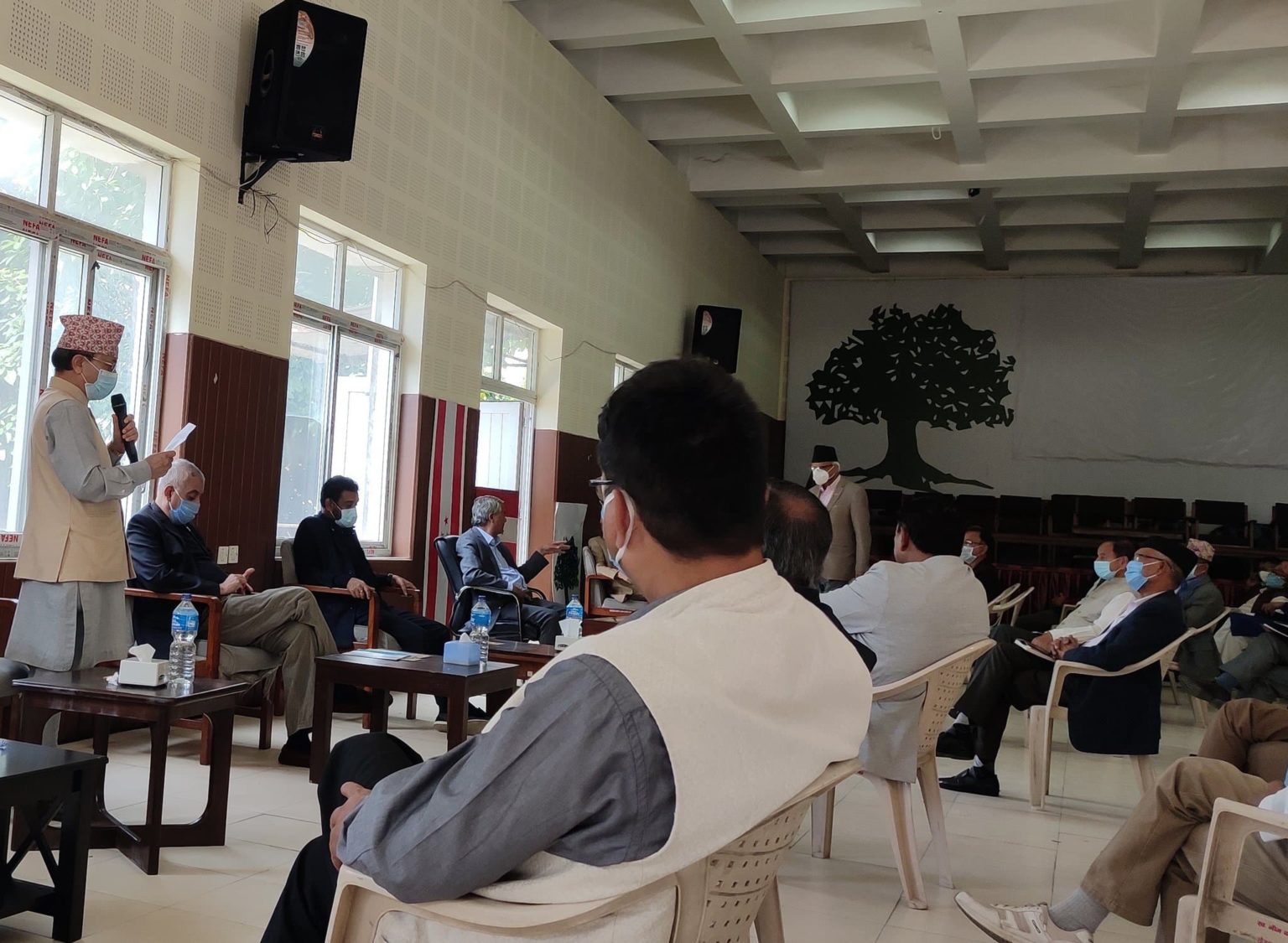 कांग्रेस केन्द्रीय समितिको बैठकबाट संविधान संशोधनको पक्षमा मतदान गर्ने निर्णय