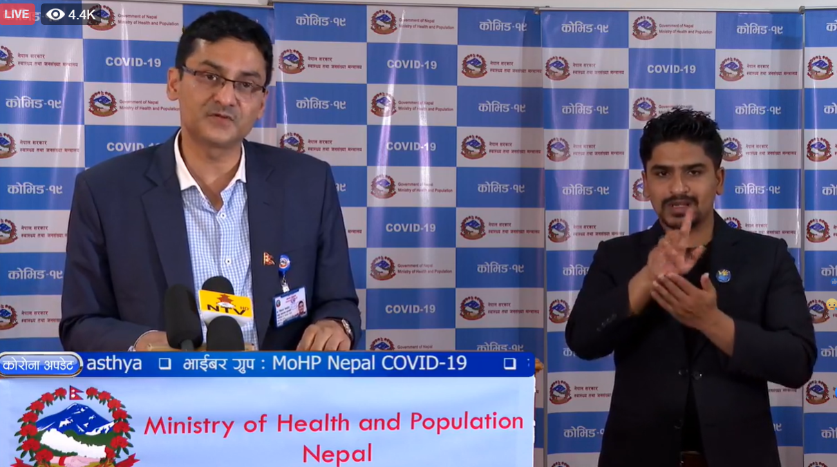 काठमाडौँमा ४ जनामा देखियो कोरोना संक्रमण