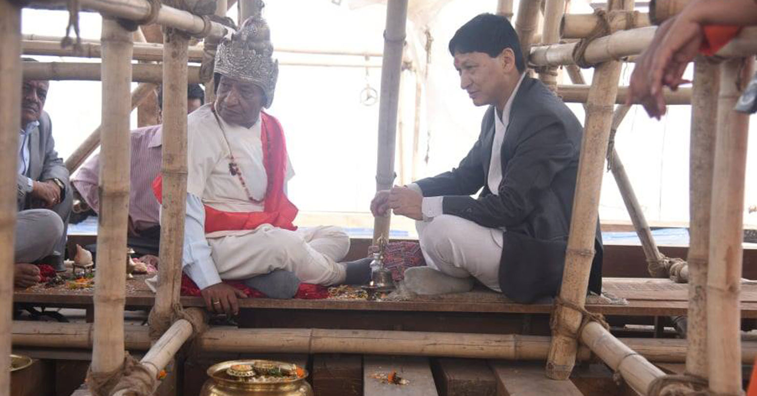 काष्ठमण्डप पुनःनिर्माण ७० प्रतिशत पुरा, धुरी राखियो