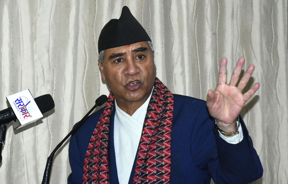 बााह्रबिसेमा उद्धार टोली खटाउन सभापति देउवाको आग्रह