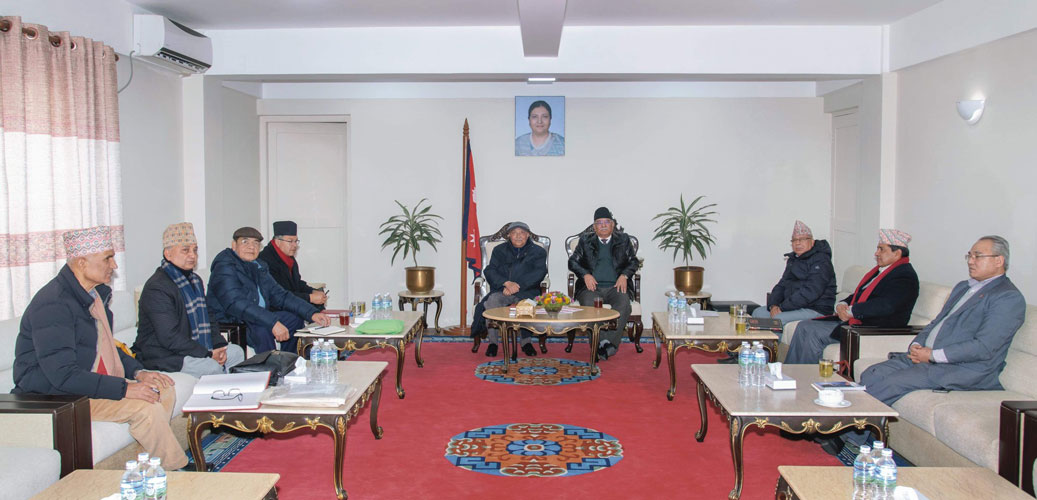 नेकपा बैठकमा घेराबन्दी देखि विधि पद्धितको एजेन्डा