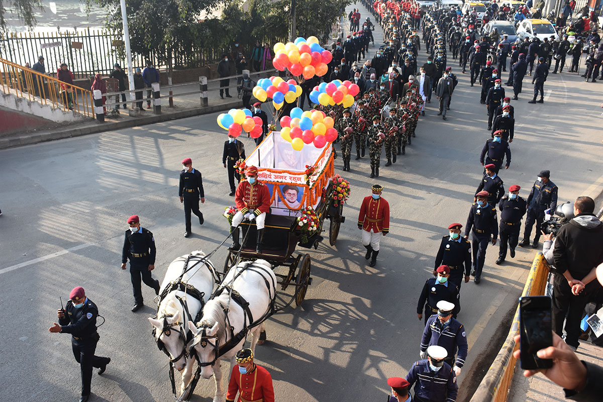 शहीदहरुको सम्झनामा विविध कार्यक्रम गरि शहीद दिवस मनाइयो