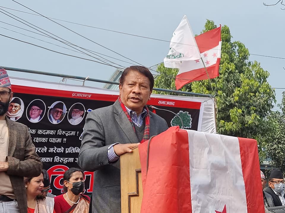 ओलीको एक दिन राजा ज्ञानेन्द्रको झै हालत हुनेछः नेता सिंह