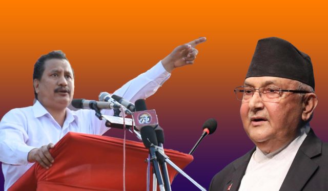 विप्लव समूहलाई सरकारमा लाने ओलीको तयारी