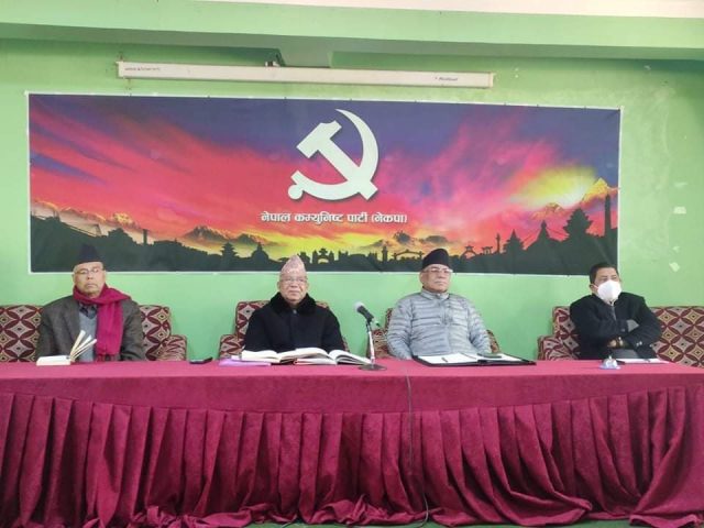 प्रचण्ड–माधव समूह रणनीति बनाउँदै