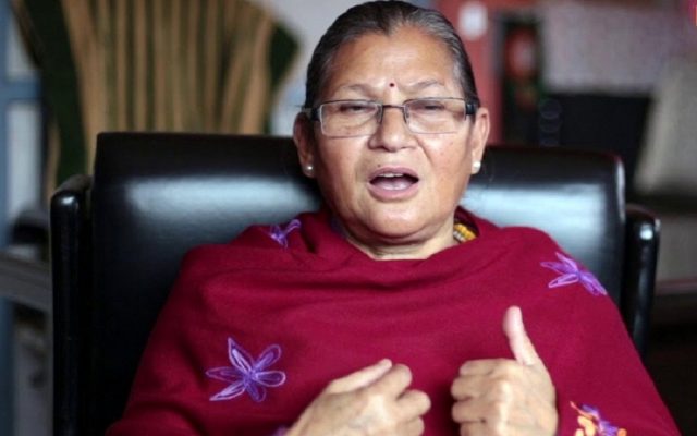 बागमती प्रदेशकी मुख्यमन्त्री अष्टलक्ष्मी शाक्यलाई चिनौ