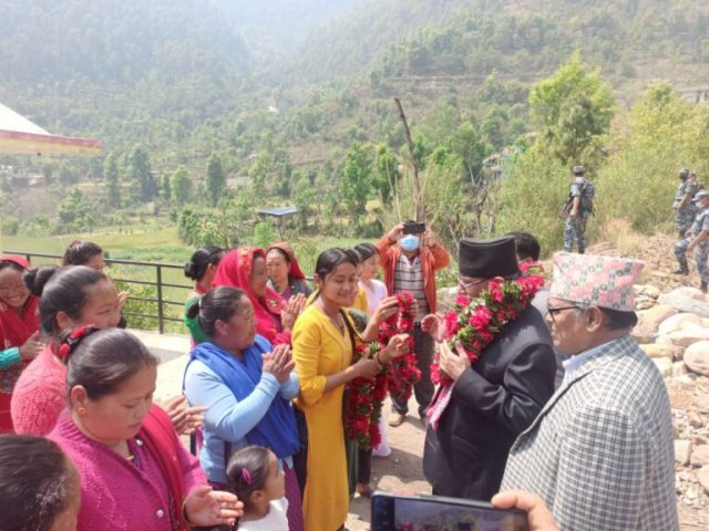 रोल्पा पुगेर प्रचण्डले भने ‘चुनावमा एक्लै जान तयार छौँ