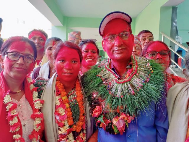 बाराको निजगढ उपमहानगरमा एमालेको विजयी