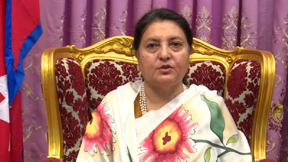 राष्ट्रपति भण्डारीद्वारा गणतन्त्र दिवसका अवसरमा शुभकामना सन्देश