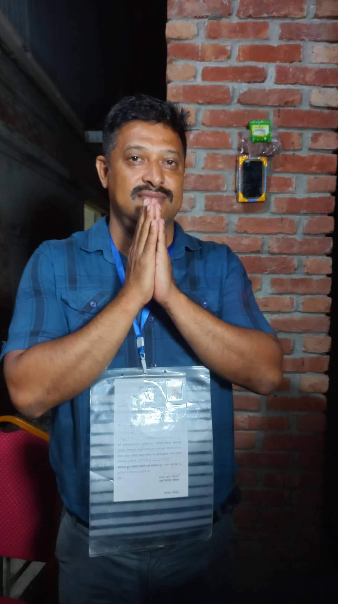 ४७ मतान्तरले भरतपुर २ को वडाध्यक्षमा नेपाली कांग्रेसका मनोज रानाभाट विजयी