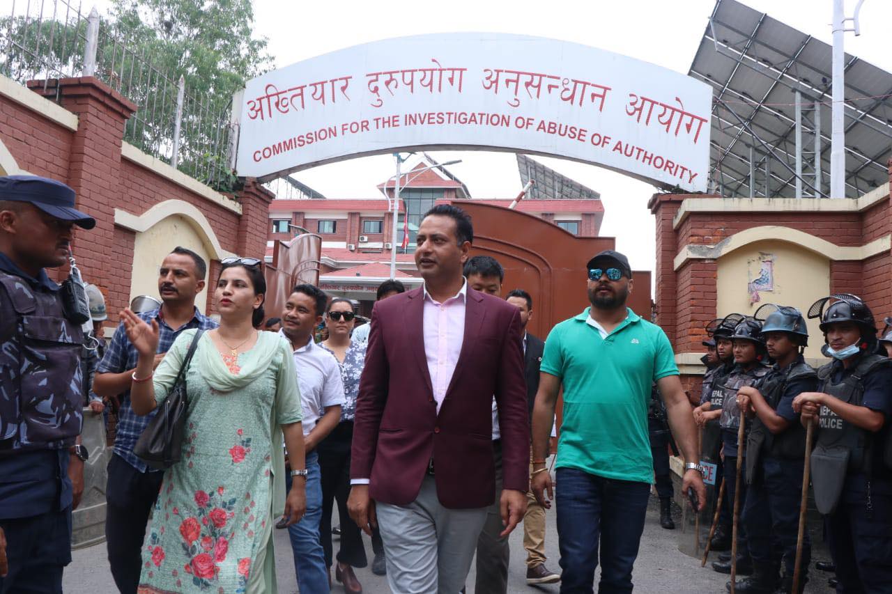 इम्बोस्ड नम्बर ठेक्का बारे छानबिन गर्न युवा संघको अख्तियारमा उजुरी