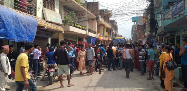 लुम्बिनी प्रदेशकी स्वास्थ्य राज्यमन्त्री बिमला वली प्रहरी नियन्त्रणामा