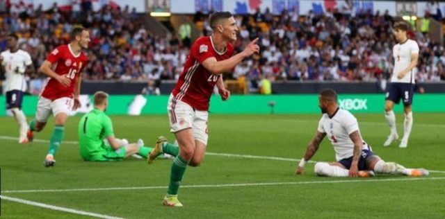 इंग्ल्यान्डको पोष्टमा हंगेरीको चार गोल