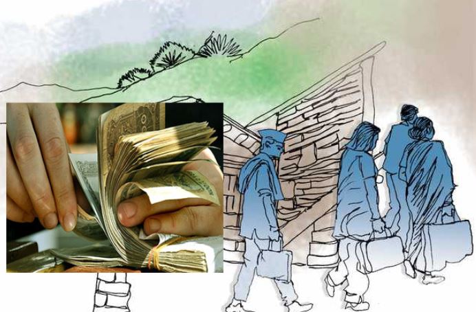 ‘बसाइँ हिँड्नेको ताँतीले रित्तिँदै हिमाल र पहाड’