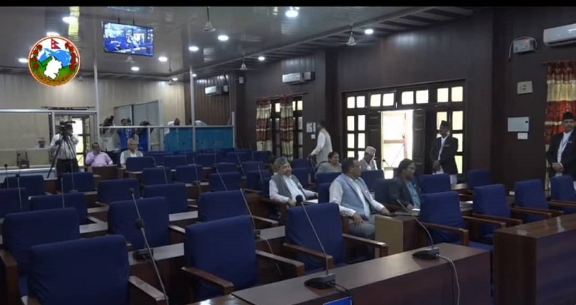 गणपुरक नपुगेपछि सुदूरपश्चिम प्रदेशसभा बैठक स्थगित