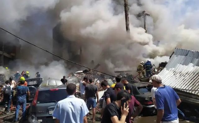 अर्मेनियाको किनमेल केन्द्रमा विस्फोट हुँदा ६ जनाको मृत्यु, १७ बेपत्ता