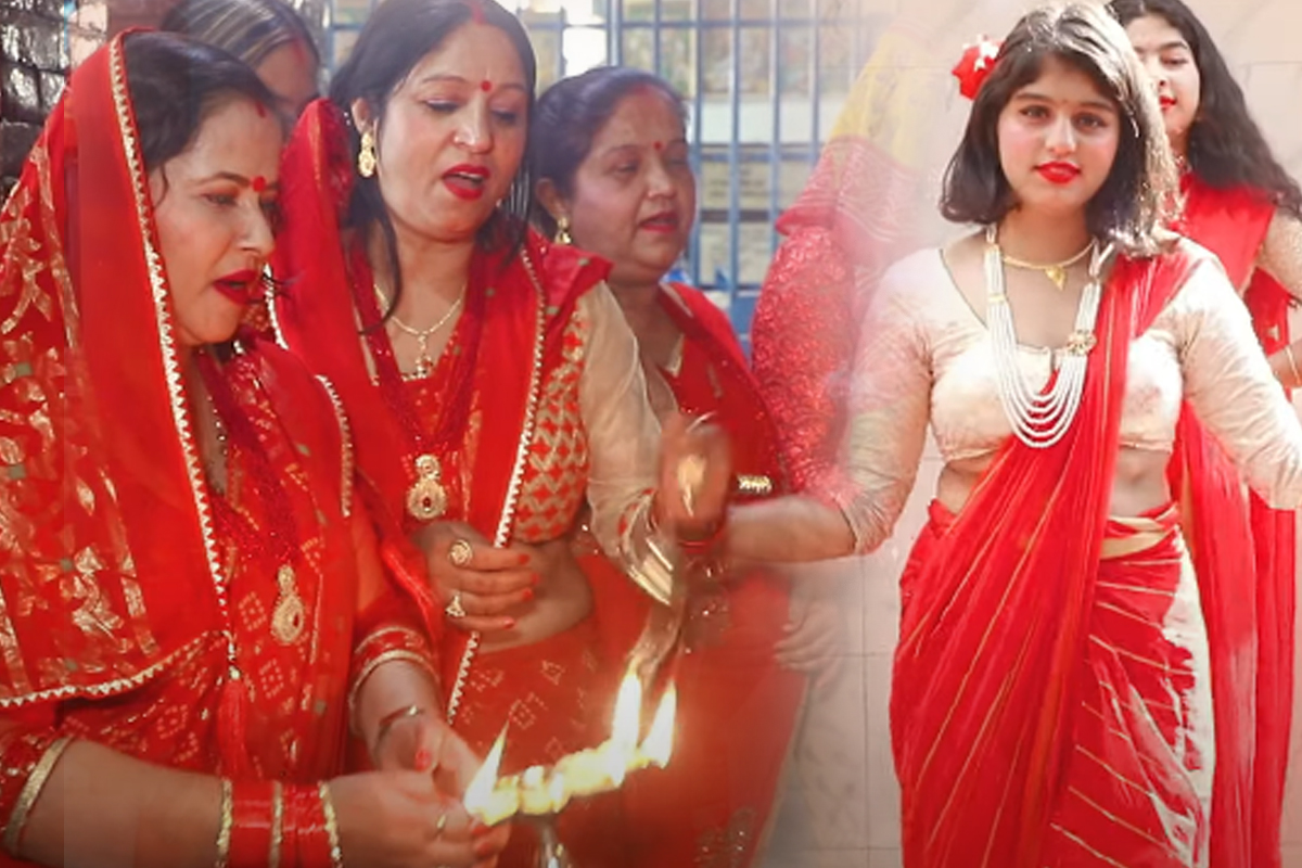 तिहारको पूर्वसन्ध्यामा इन्दिरा भट्टराईको महालक्ष्मी भजन, मन्त्रमुग्ध पार्ने यस्तो छ भिडियो