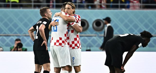 विश्वकप फुटबल : क्रोएसियाद्वारा क्यानडा पराजित