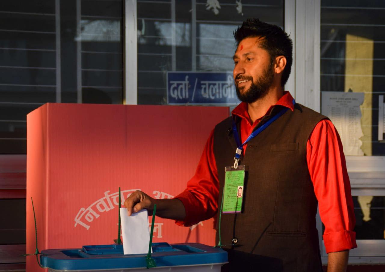 रवि लामिछानेले प्रदेशसभामा मतदान गरेनन्